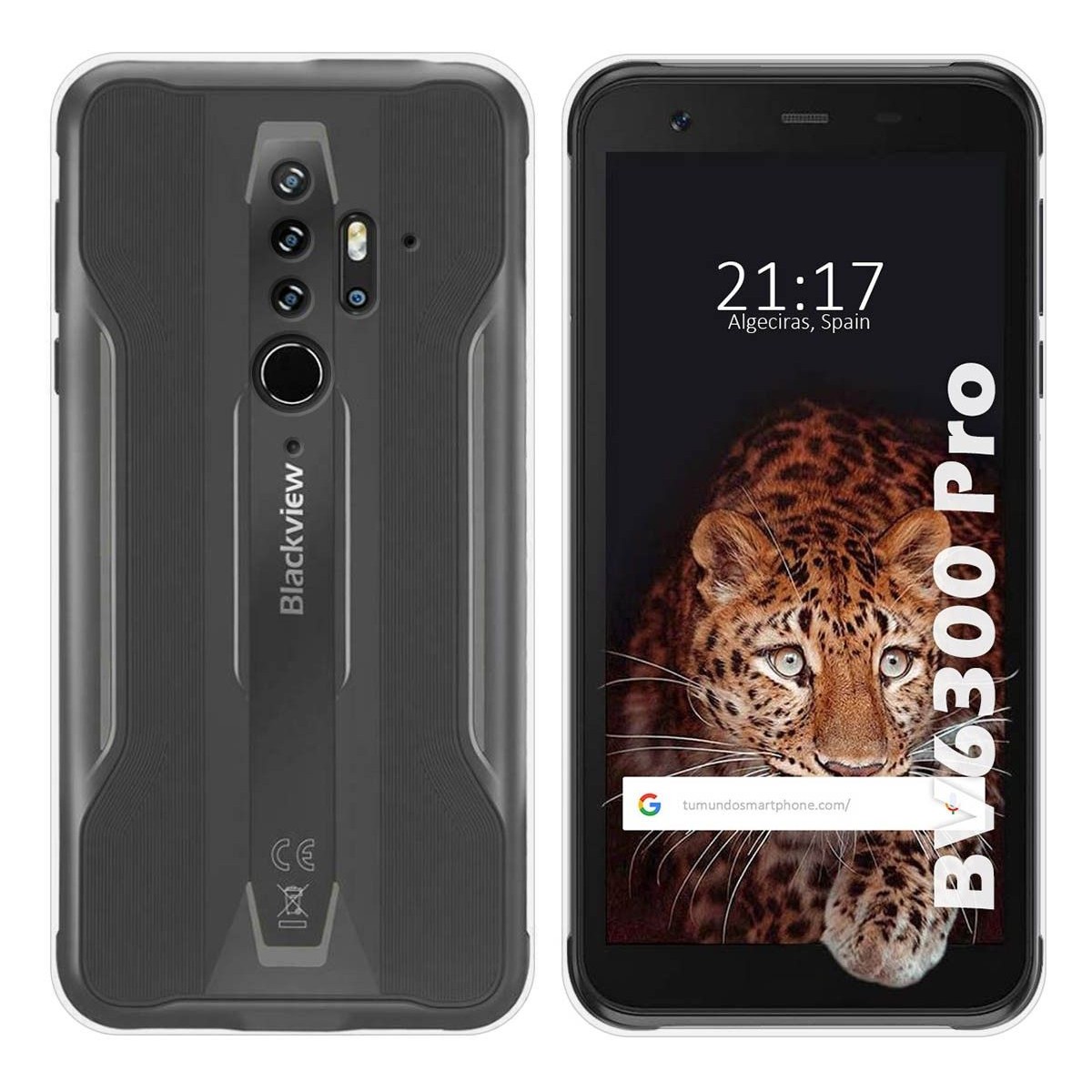 Funda Silicona Gel TPU Transparente para Blackview BV6300 Pro