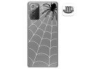 Funda Gel Transparente para Samsung Galaxy Note 20 diseño Araña Dibujos
