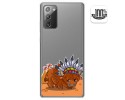 Funda Gel Transparente para Samsung Galaxy Note 20 diseño Bufalo Dibujos