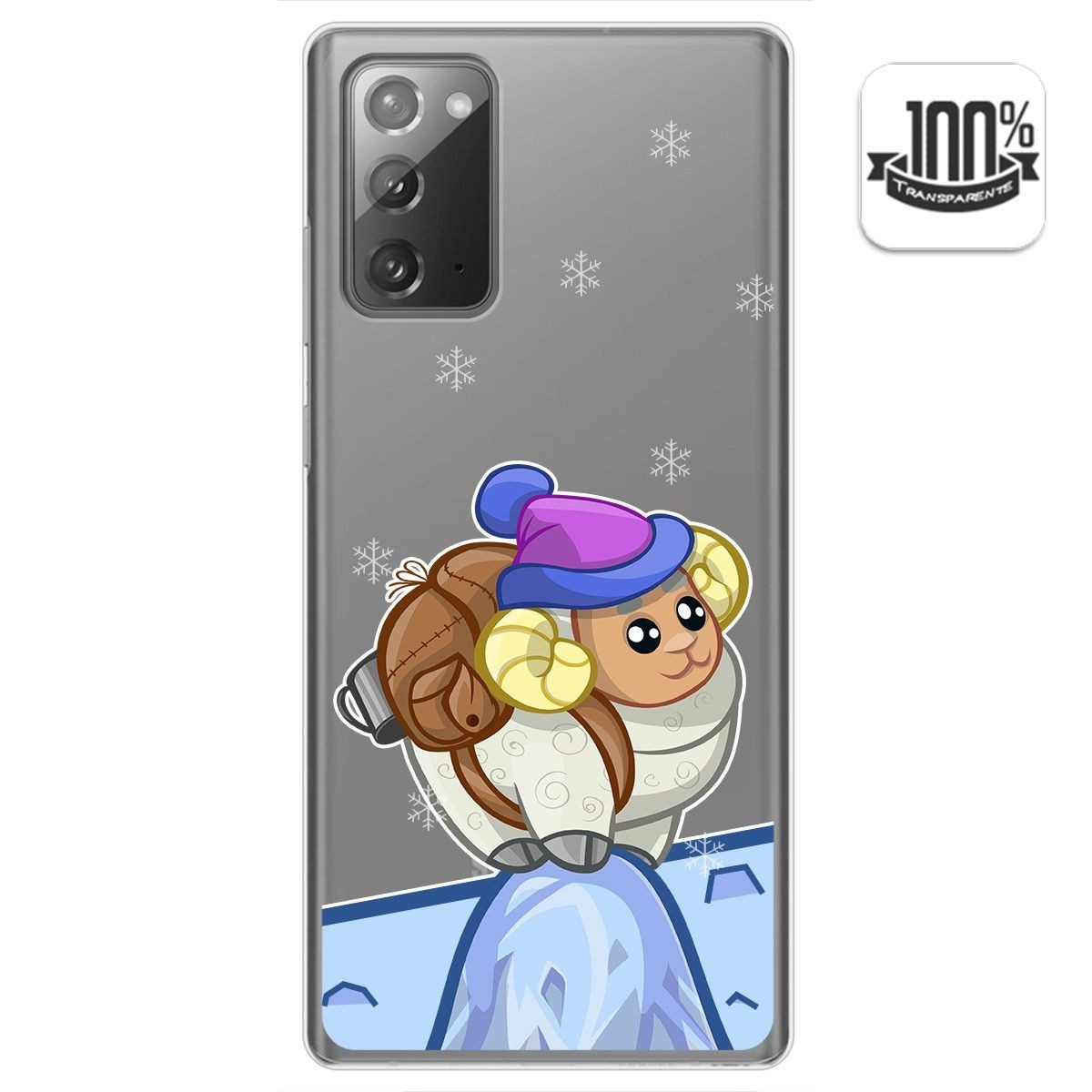 Funda Gel Transparente para Samsung Galaxy Note 20 diseño Cabra Dibujos