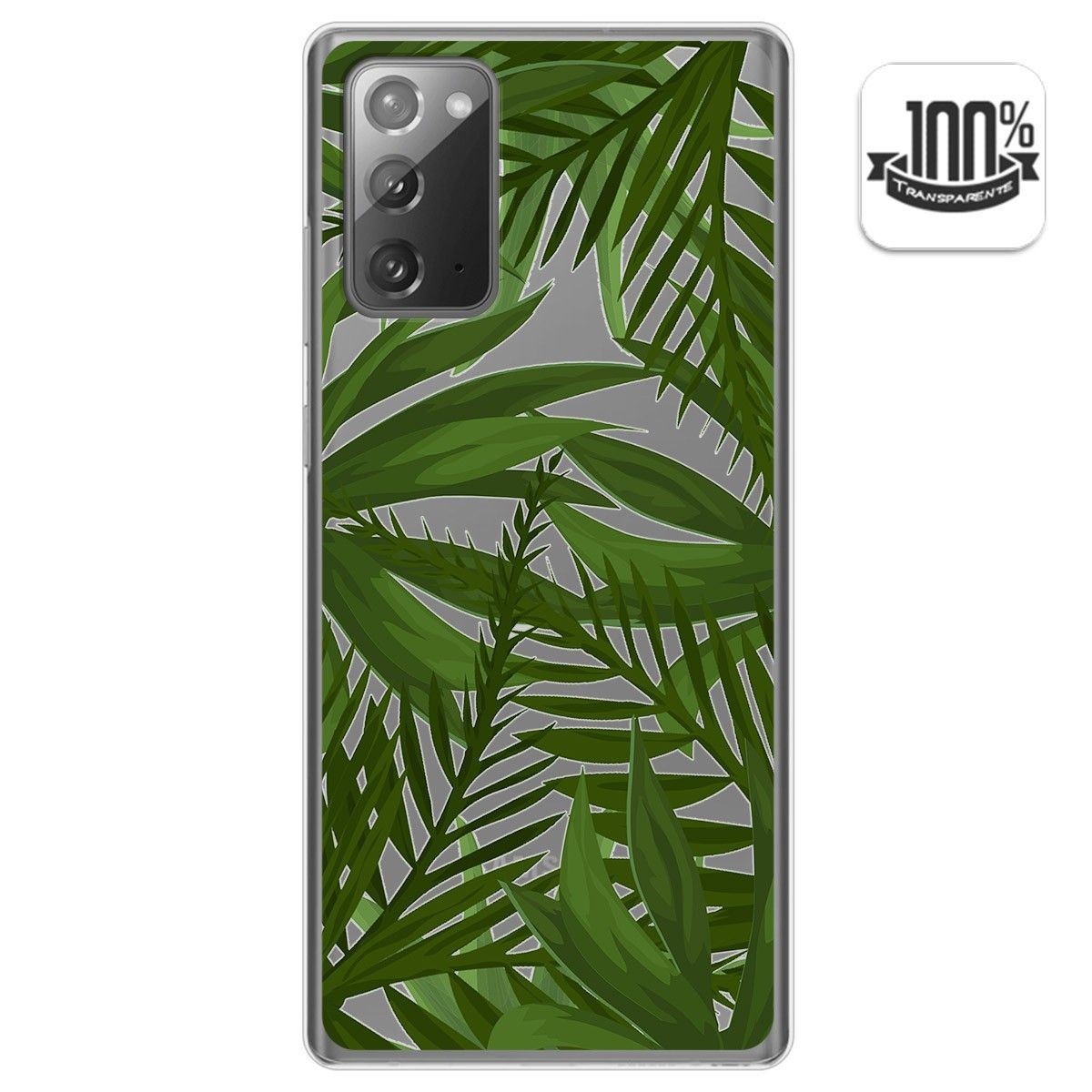 Funda Gel Transparente para Samsung Galaxy Note 20 diseño Jungla Dibujos