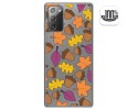 Funda Gel Transparente para Samsung Galaxy Note 20 diseño Otoño Dibujos