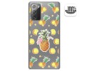 Funda Gel Transparente para Samsung Galaxy Note 20 diseño Piña Dibujos