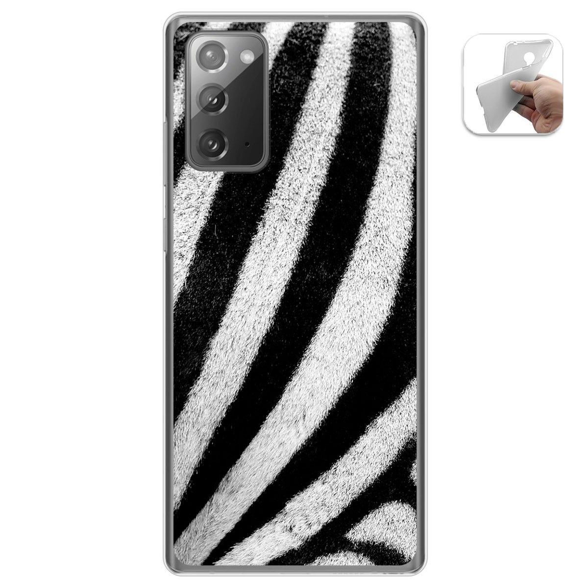 Funda Gel Tpu para Samsung Galaxy Note 20 diseño Animal 02 Dibujos