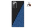 Funda Gel Tpu para Samsung Galaxy Note 20 diseño Cuero 02 Dibujos