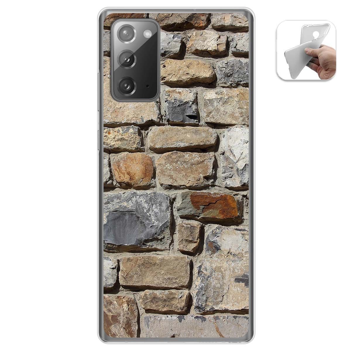 Funda Gel Tpu para Samsung Galaxy Note 20 diseño Ladrillo 03 Dibujos