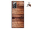 Funda Gel Tpu para Samsung Galaxy Note 20 diseño Madera 02 Dibujos