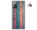 Funda Gel Tpu para Samsung Galaxy Note 20 diseño Madera 10 Dibujos