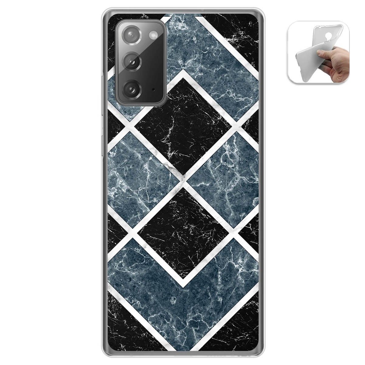 Funda Gel Tpu para Samsung Galaxy Note 20 diseño Mármol 06 Dibujos