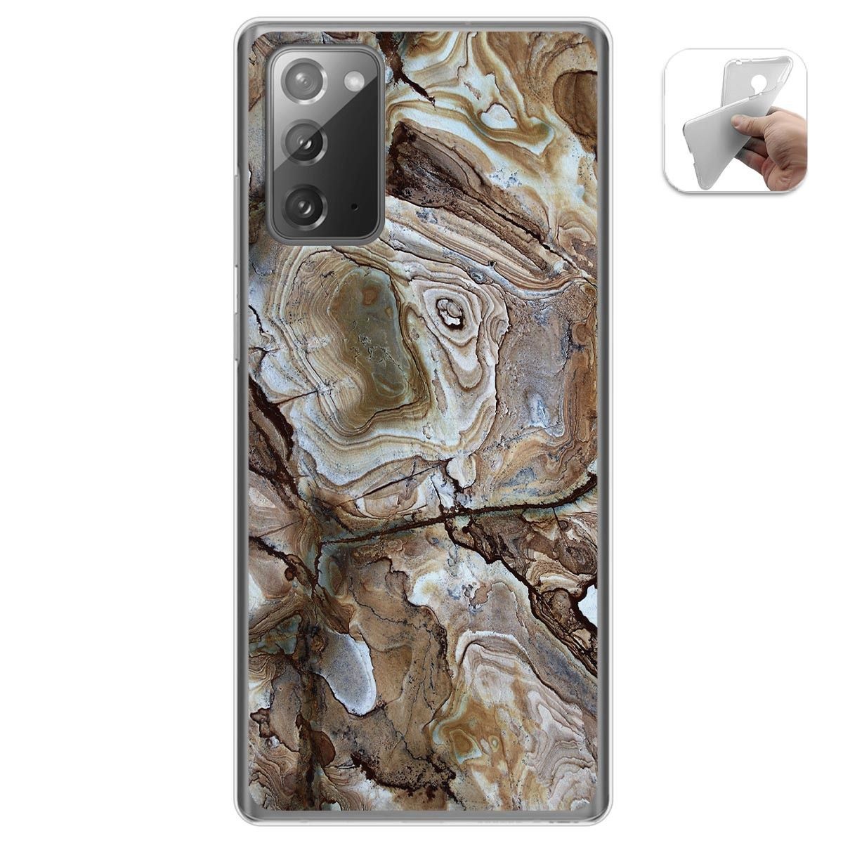 Funda Gel Tpu para Samsung Galaxy Note 20 diseño Mármol 14 Dibujos