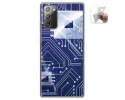 Funda Gel Tpu para Samsung Galaxy Note 20 diseño Circuito Dibujos