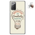 Funda Gel Tpu para Samsung Galaxy Note 20 diseño Creativity Dibujos