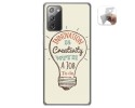 Funda Gel Tpu para Samsung Galaxy Note 20 diseño Creativity Dibujos