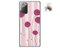 Funda Gel Tpu para Samsung Galaxy Note 20 diseño Flores Vintage Dibujos