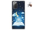 Funda Gel Tpu para Samsung Galaxy Note 20 diseño Libro Cuentos Dibujos