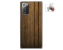 Funda Gel Tpu para Samsung Galaxy Note 20 diseño Madera Dibujos