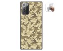 Funda Gel Tpu para Samsung Galaxy Note 20 diseño Sand Camuflaje Dibujos