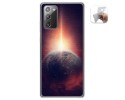 Funda Gel Tpu para Samsung Galaxy Note 20 diseño Tierra Dibujos