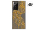 Funda Gel Transparente para Samsung Galaxy Note 20 Ultra diseño Hojas Dibujos