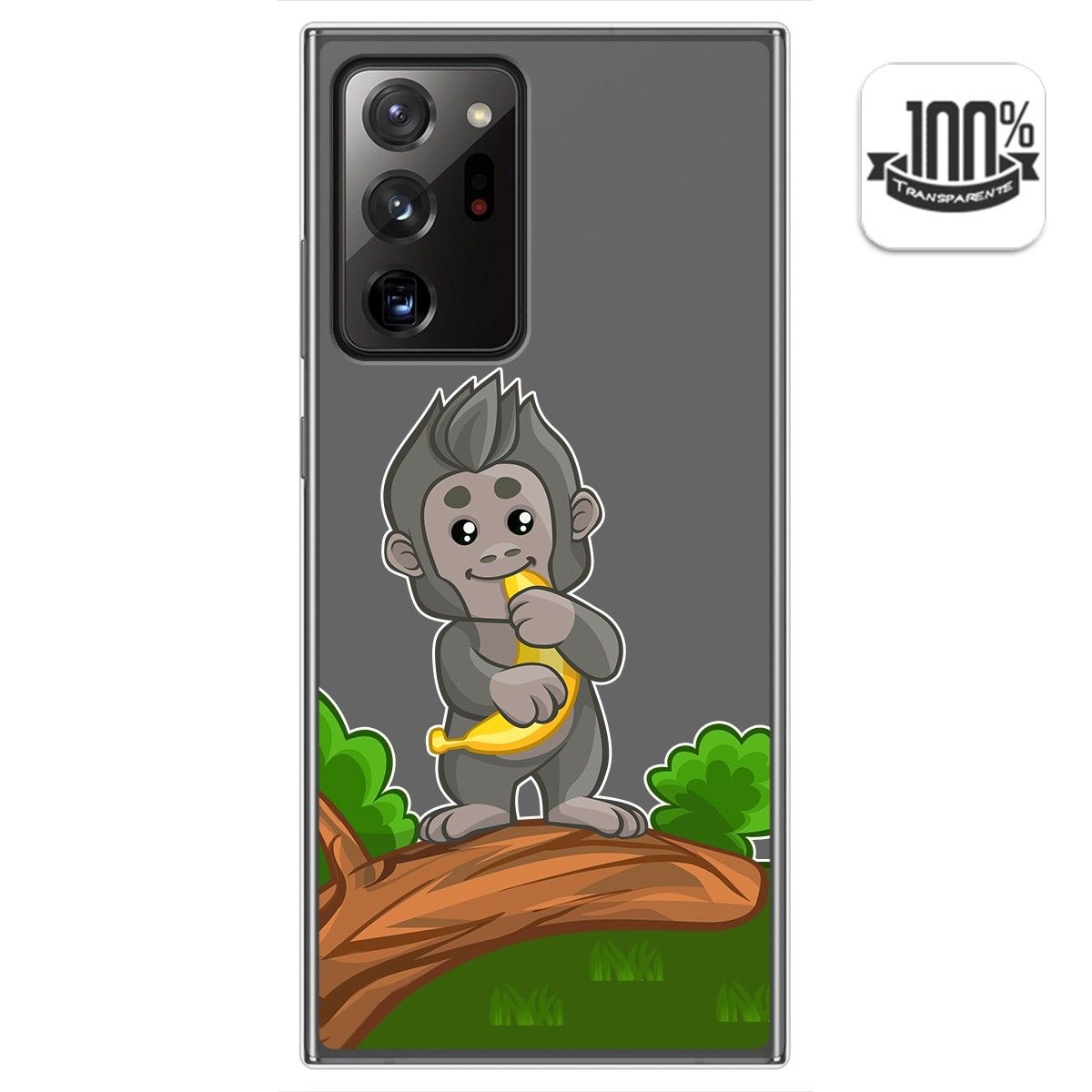 Funda Gel Transparente para Samsung Galaxy Note 20 Ultra diseño Mono Dibujos