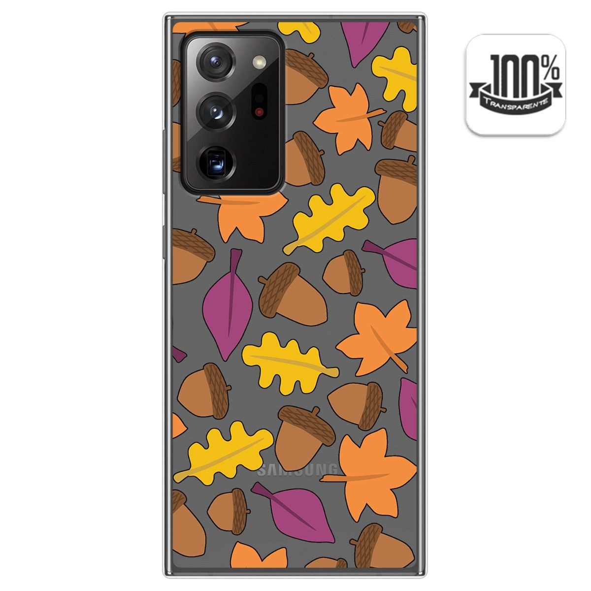 Funda Gel Transparente para Samsung Galaxy Note 20 Ultra diseño Otoño Dibujos