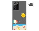 Funda Gel Transparente para Samsung Galaxy Note 20 Ultra diseño Playa Dibujos