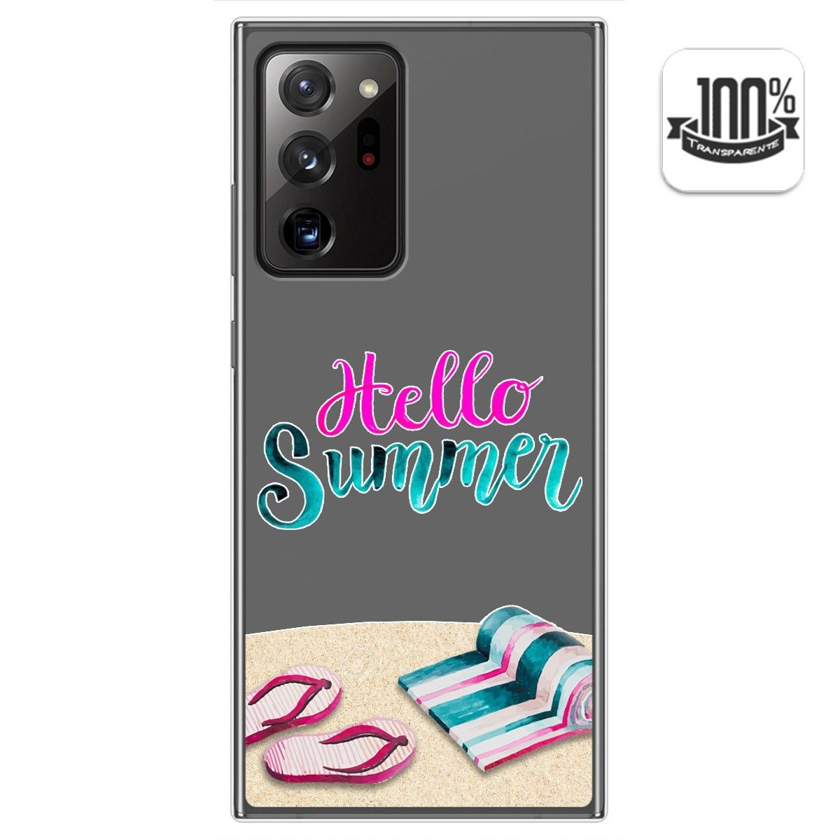 Funda Gel Transparente para Samsung Galaxy Note 20 Ultra diseño Summer Dibujos