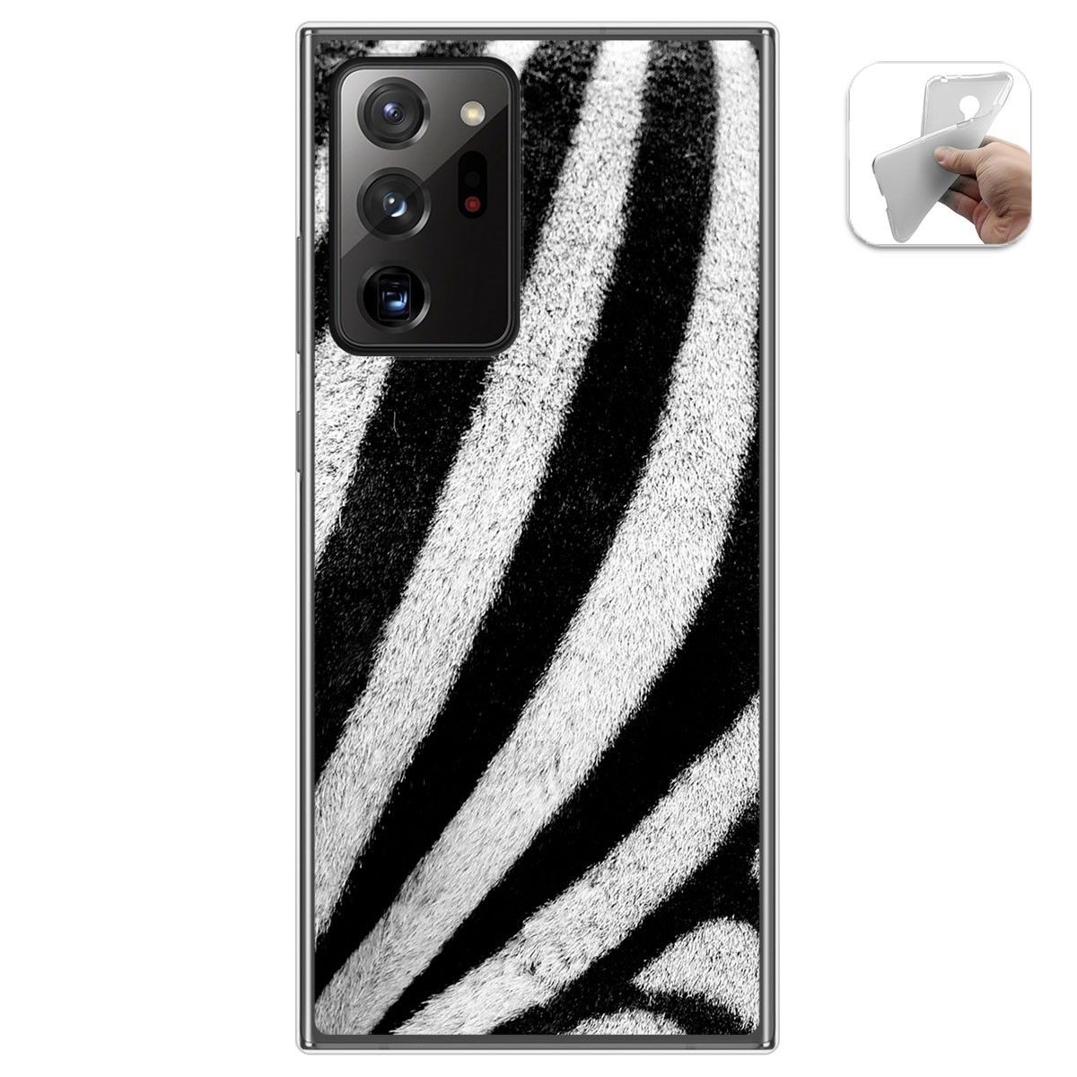 Funda Gel Tpu para Samsung Galaxy Note 20 Ultra diseño Animal 02 Dibujos