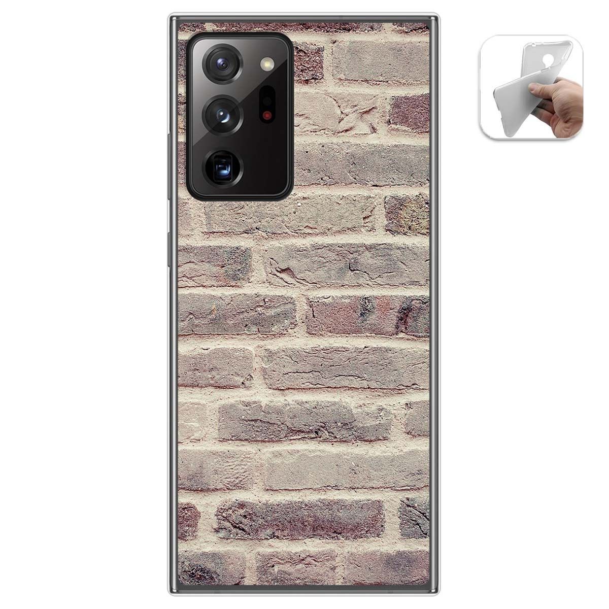 Funda Gel Tpu para Samsung Galaxy Note 20 Ultra diseño Ladrillo 01 Dibujos