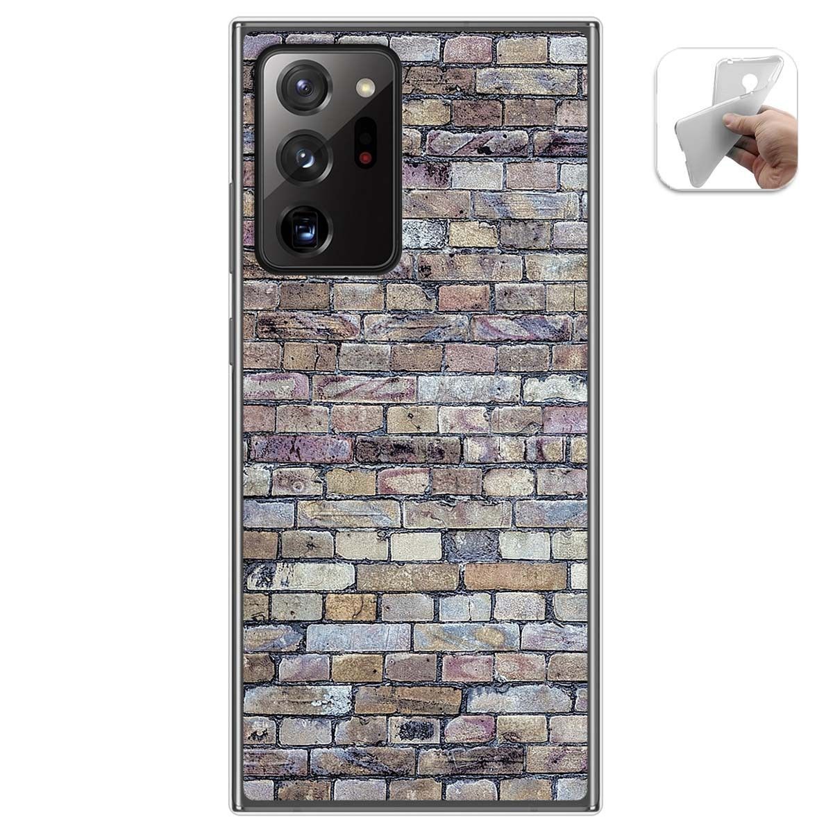 Funda Gel Tpu para Samsung Galaxy Note 20 Ultra diseño Ladrillo 02 Dibujos