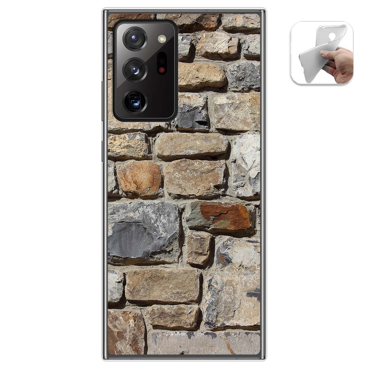 Funda Gel Tpu para Samsung Galaxy Note 20 Ultra diseño Ladrillo 03 Dibujos