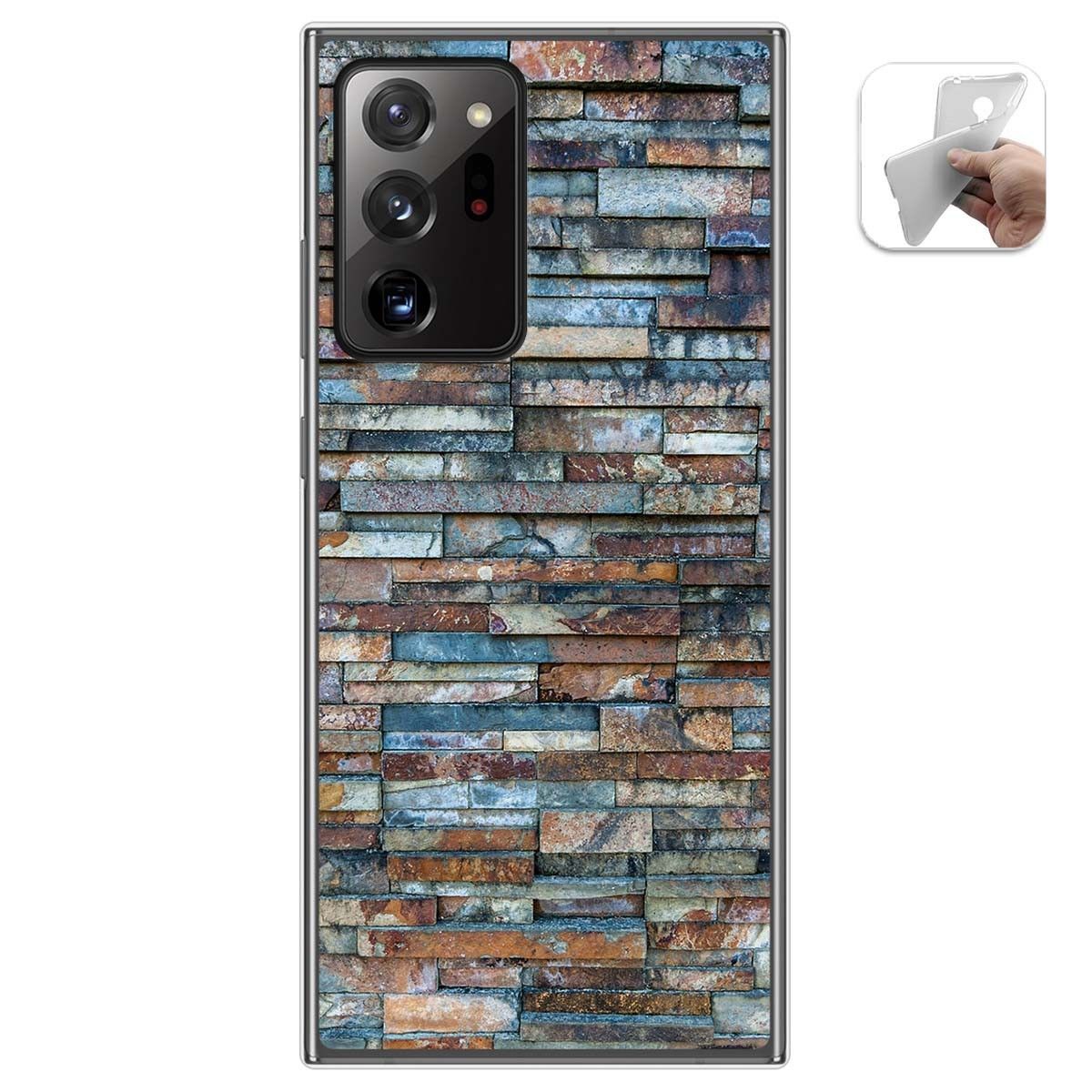 Funda Gel Tpu para Samsung Galaxy Note 20 Ultra diseño Ladrillo 05 Dibujos