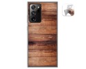 Funda Gel Tpu para Samsung Galaxy Note 20 Ultra diseño Madera 02 Dibujos