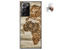 Funda Gel Tpu para Samsung Galaxy Note 20 Ultra diseño Madera 07 Dibujos
