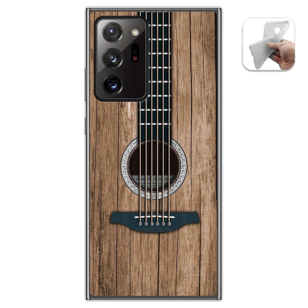 Funda Gel Tpu para Samsung Galaxy Note 20 Ultra diseño Madera 11 Dibujos