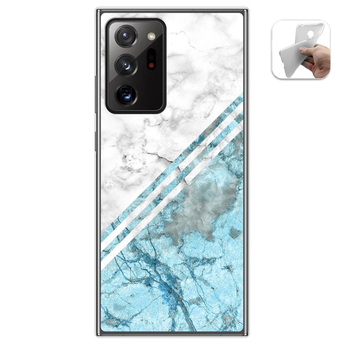 Funda Gel Tpu para Samsung Galaxy Note 20 Ultra diseño Mármol 02 Dibujos