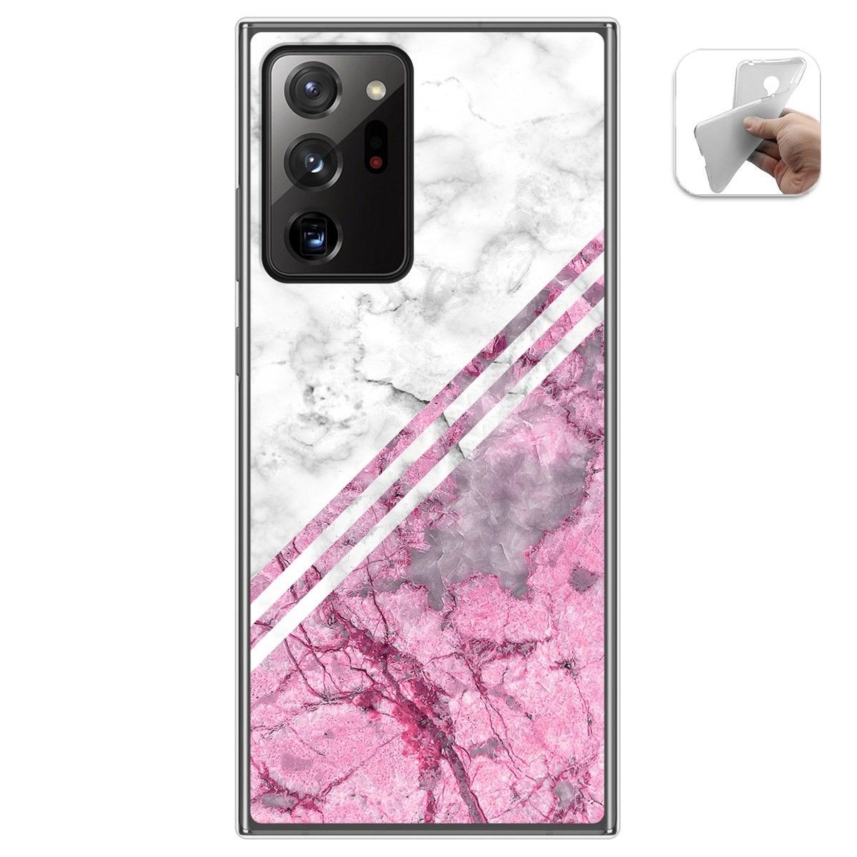 Funda Gel Tpu para Samsung Galaxy Note 20 Ultra diseño Mármol 03 Dibujos