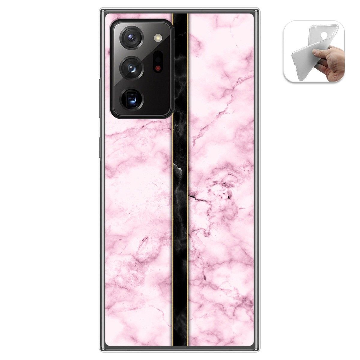 Funda Gel Tpu para Samsung Galaxy Note 20 Ultra diseño Mármol 04 Dibujos