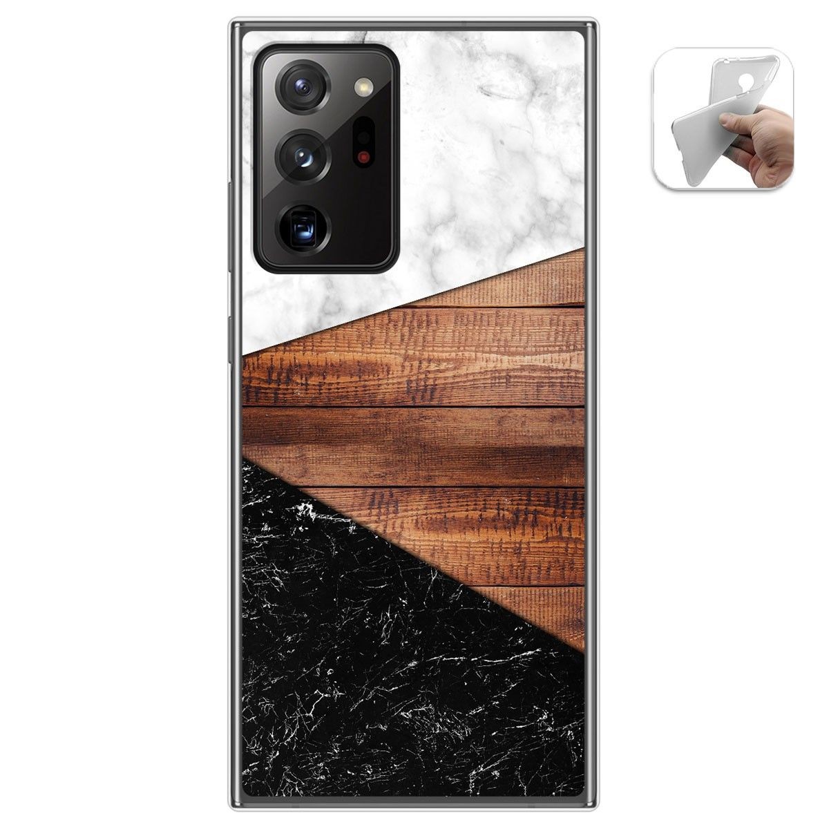 Funda Gel Tpu para Samsung Galaxy Note 20 Ultra diseño Mármol 11 Dibujos