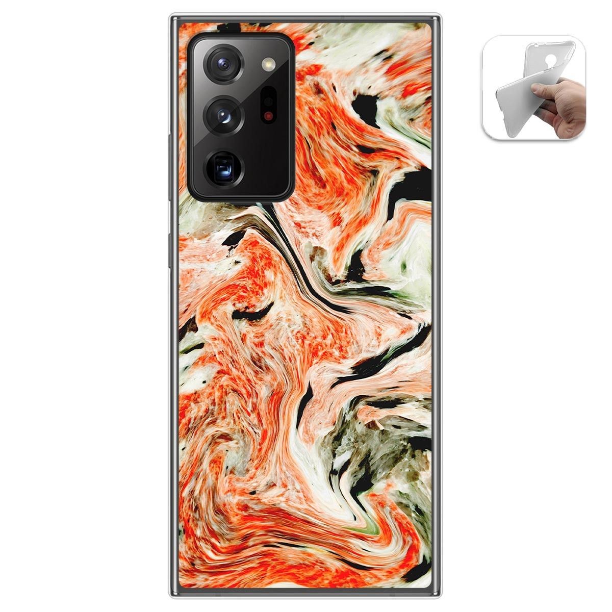 Funda Gel Tpu para Samsung Galaxy Note 20 Ultra diseño Mármol 12 Dibujos