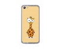 Funda Gel Tpu para Elephone S7 Diseño Jirafa Dibujos