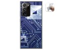 Funda Gel Tpu para Samsung Galaxy Note 20 Ultra diseño Circuito Dibujos