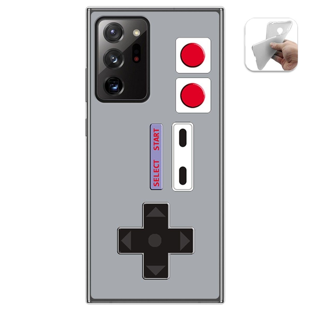 Funda Gel Tpu para Samsung Galaxy Note 20 Ultra diseño Consola Dibujos