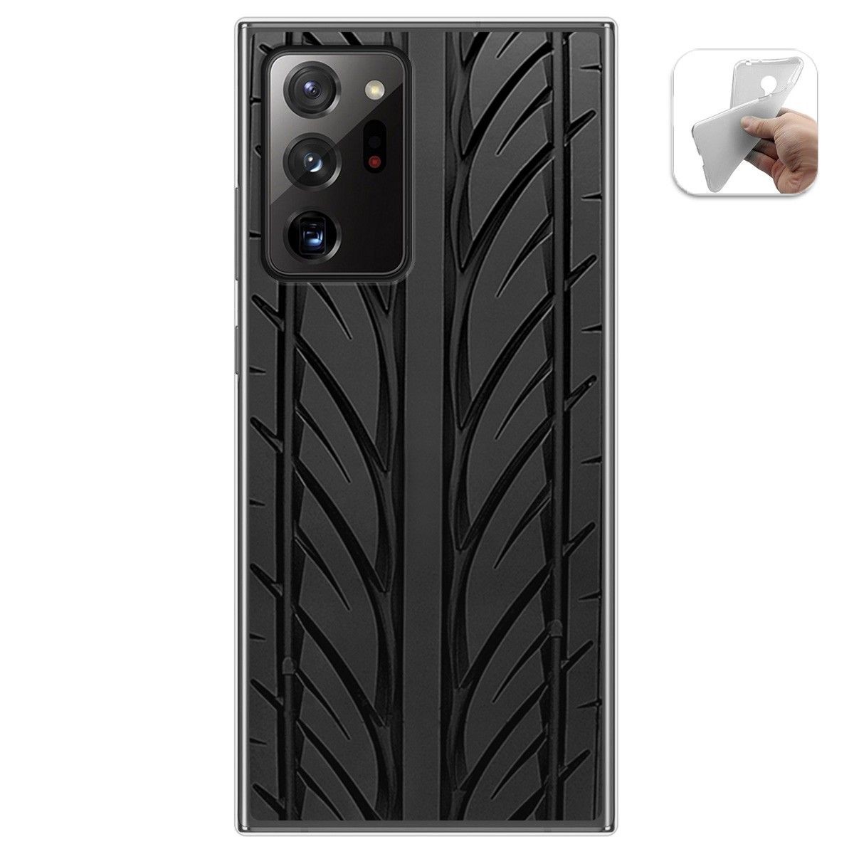 Funda Gel Tpu para Samsung Galaxy Note 20 Ultra diseño Neumatico Dibujos