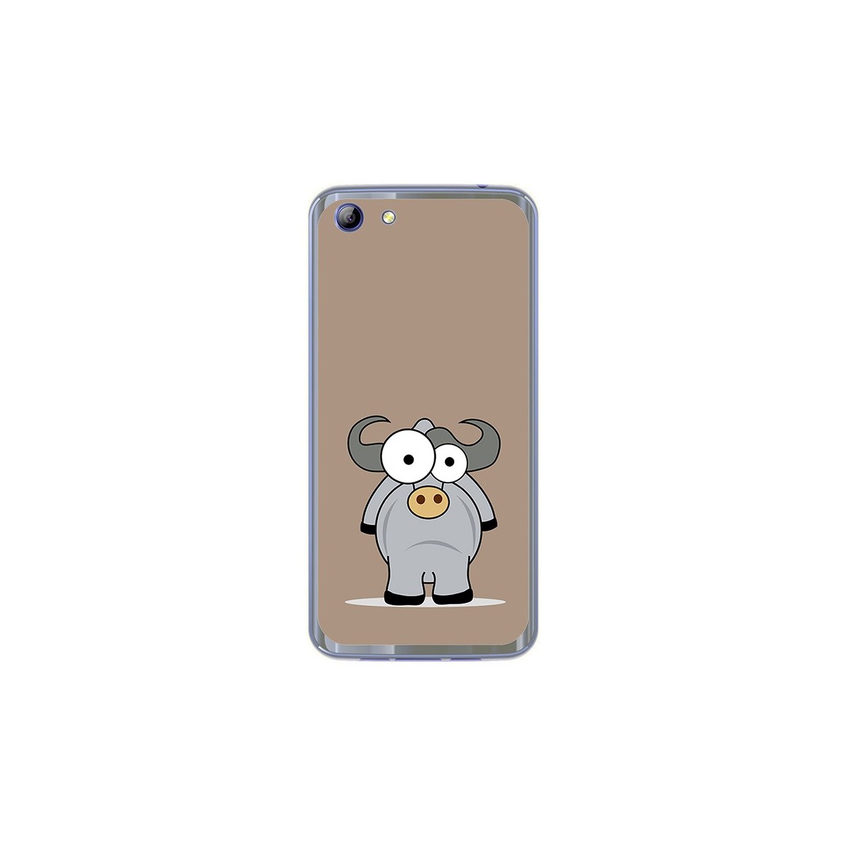 Funda Gel Tpu para Elephone S7 Diseño Toro Dibujos