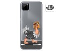 Funda Gel Transparente para Realme C11 diseño Avestruz Dibujos