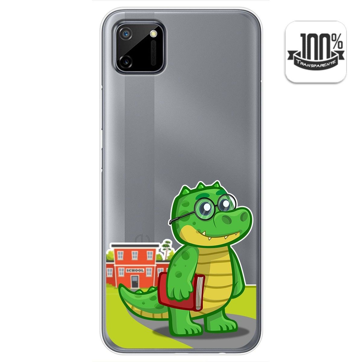 Funda Gel Transparente para Realme C11 diseño Coco Dibujos