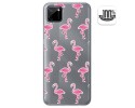 Funda Gel Transparente para Realme C11 diseño Flamenco Dibujos
