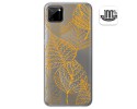 Funda Gel Transparente para Realme C11 diseño Hojas Dibujos