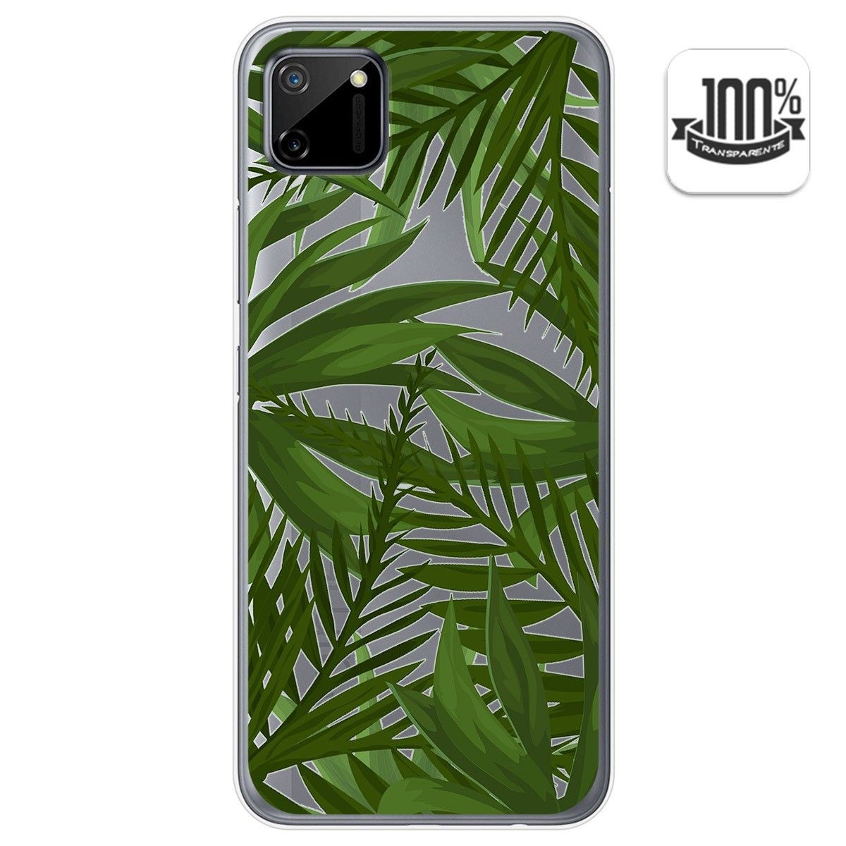 Funda Gel Transparente para Realme C11 diseño Jungla Dibujos